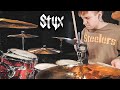 Renegade - STYX (Drum Cover) age 13