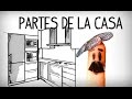 Las partes de la casa en español. Vocabulario ... - YouTube