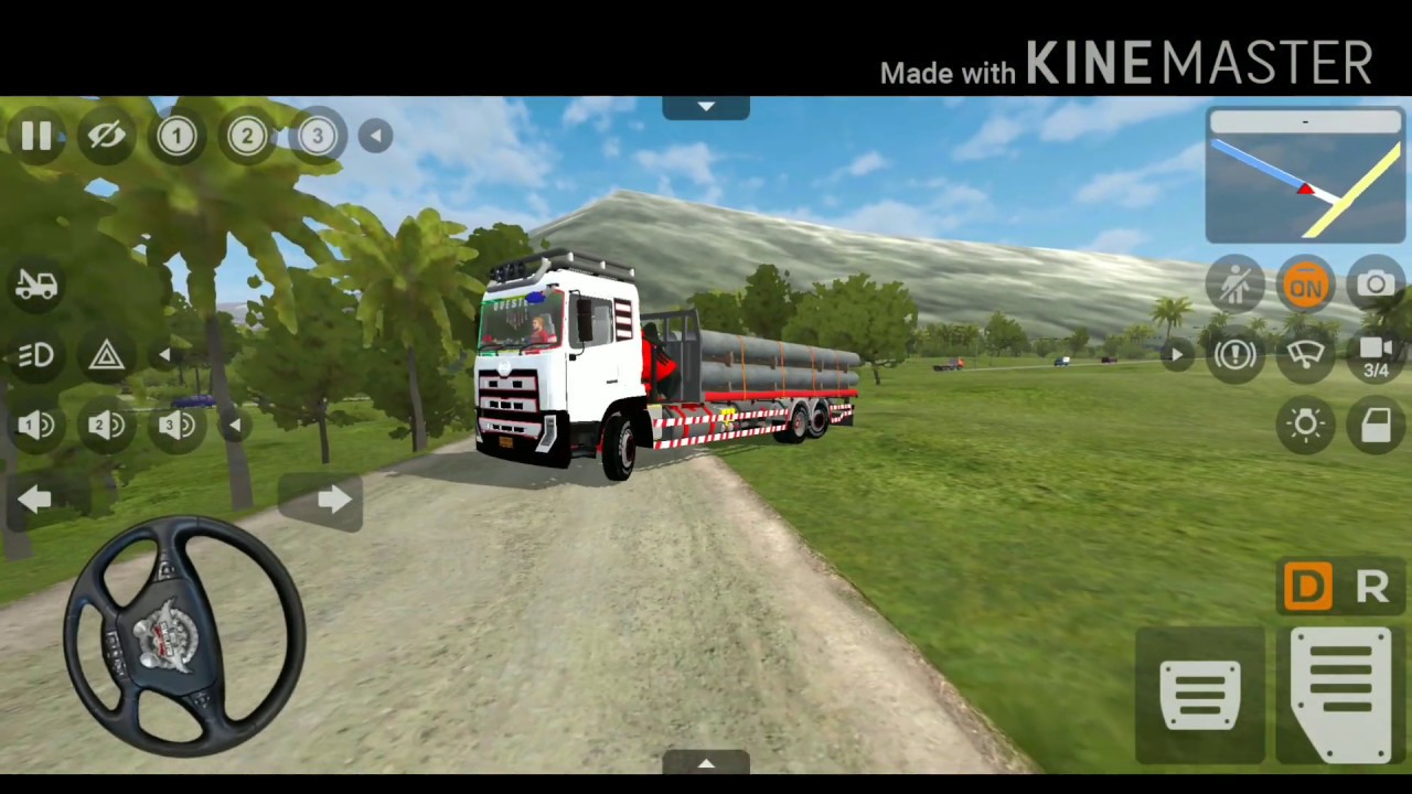 New Heavy Cargo Truck Mod for Bus Simulator Indonesia || BUSSID v3.3.3