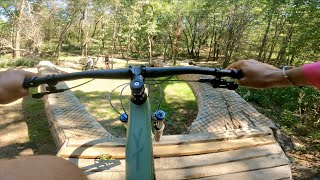 Riding a BRAND NEW MTB Park - Xcel Energy MTB Park