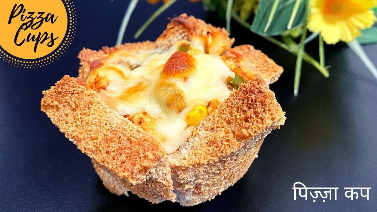 Crispy bread cups