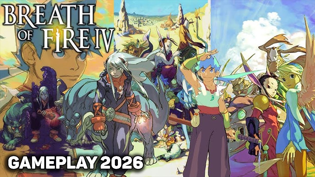 Breath of Fire IV - Gameplay Video 2026 (PC) - JRPG/Turn Based/Anime/BOF4