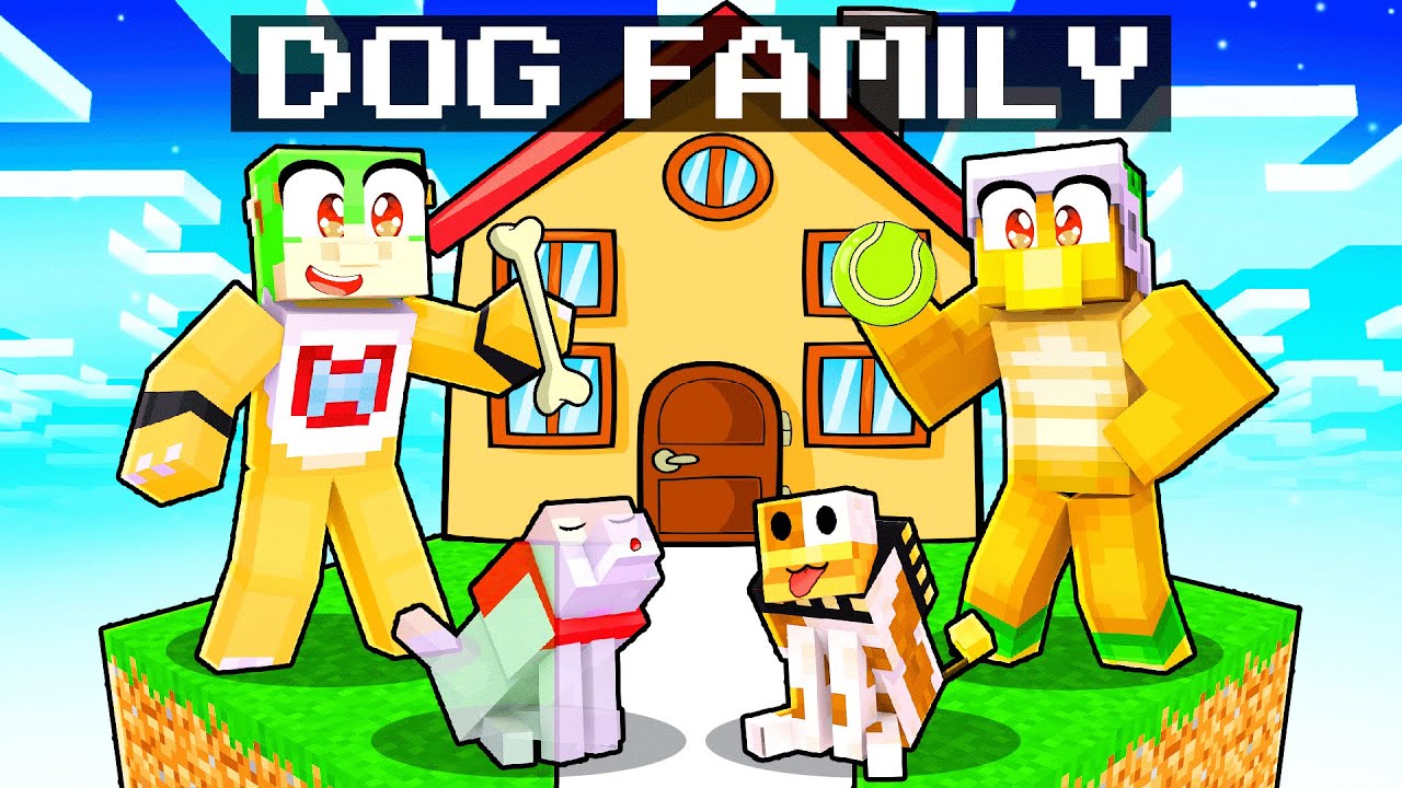 Bowser Jr's DOG FAMILY In Minecraft! | Nintendo Fun House [4]