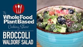 Vegan Broccoli Waldorf Salad Recipe