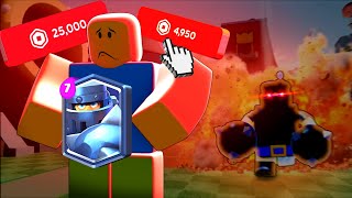 CLASH ROYALE NO ROBLOX É UM ERRO!