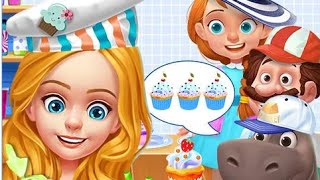 Cupcake Shop Dessert Maker "Casual Games" Android Gameplay Video screenshot 1