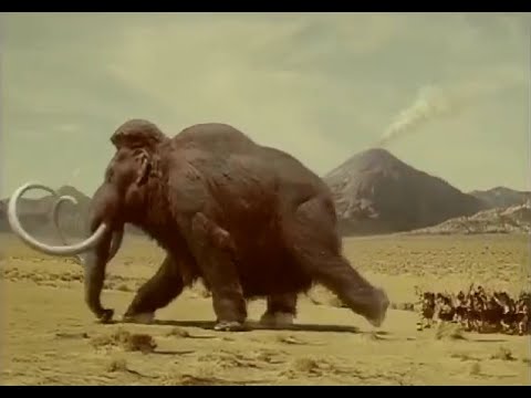 日清食品　カップヌードル　CM　マンモス