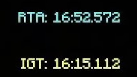 first sub 20 minecraft speedrun rsg (16:15)