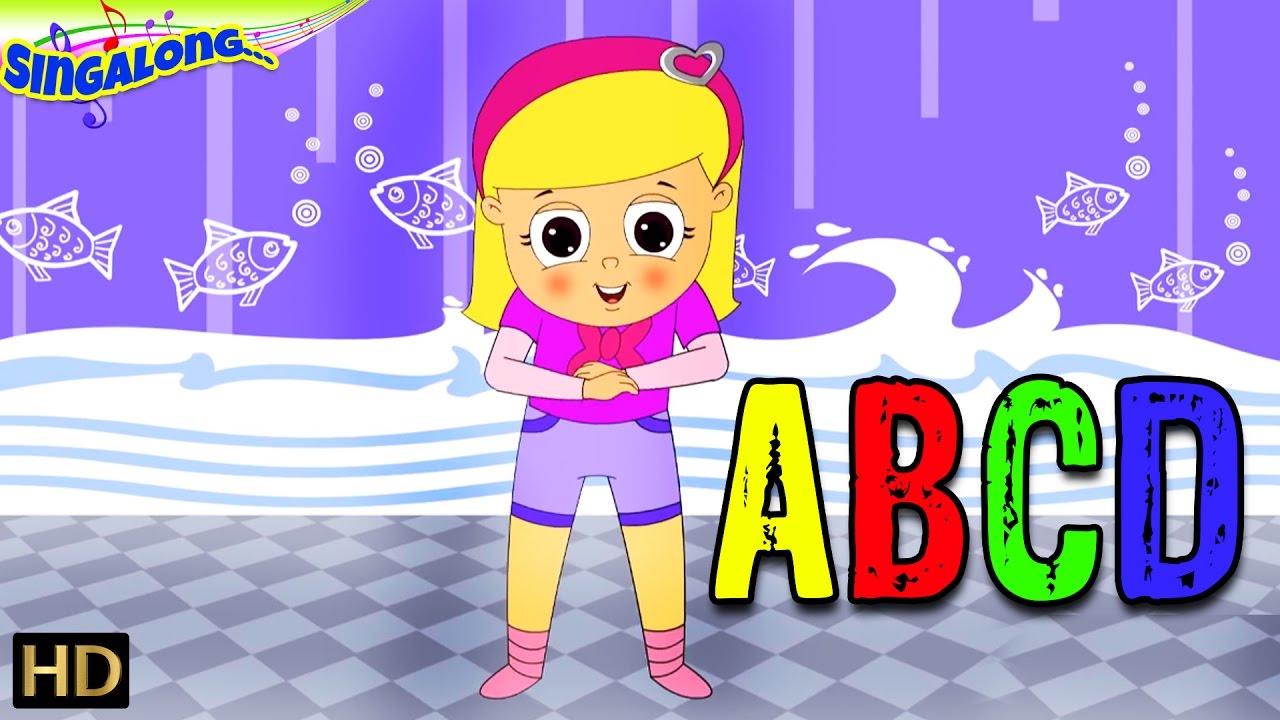 ABCD HD Learn Alphabets Pop Rock Music Style Nursery Rhymes