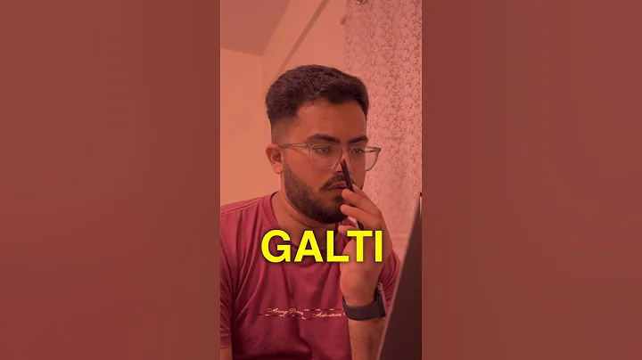 Day 5/100: Mistake ho gae!!🥹 | Coding Challenge #shorts #coding #challenge