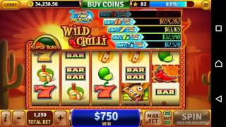 House Of Fun Slots Wild Chilli Game Bonus Spins