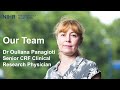 Dr ouliana pangioti associate physician at nihr nottingham clinical research facility