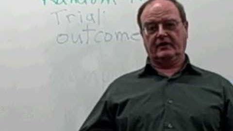 Probability terminology