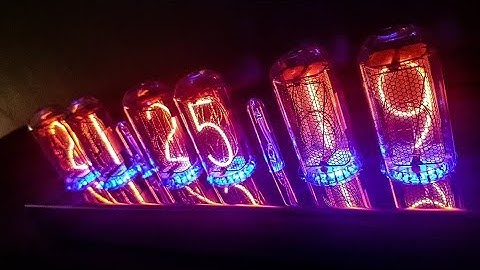 Nixie clock IN-18