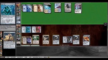 Big Brown vs UW Control game 1 mtgo