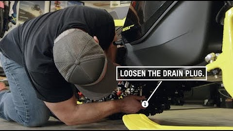 How to Change Chaincase Oil on a Ski-Doo Snowmobile