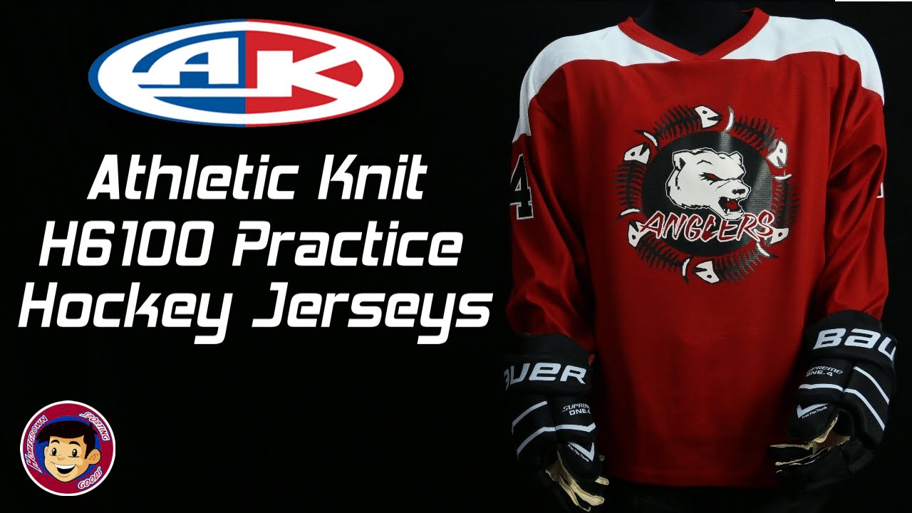 Athletic Knit Select Series Hockey Jersey, Sizes 2xl-4xl | Hockey | Select Series | Jerseys 426 AV Red/Black/White / 2XL