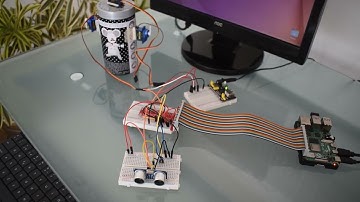 ROS2 on Raspberry Pi 4: Dual Servo Motor Control with Ultrasonic Sensor