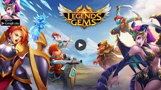 Legends of Gems: Epic Match 3 Puzzle RPG Gameplay - Android screenshot 1