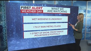 Stormy Weekend Brings Rain and Heavy Mountain Snow