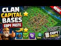     🔥 Clan Capital Bases Copy Paste | Best Capital Layouts June 2026 | Easy Link Bases