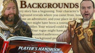Player Backgrounds in 5e Dungeons & Dragons - Web DM