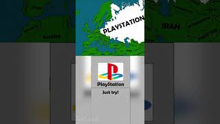 PlayStation In A Nutshell #map #countryballs #funny 3