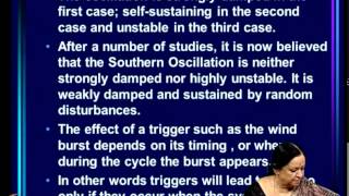 Mod-11 Lec-28 El Nino Southern Oscillation (ENSO) Part 5