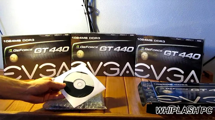 Découvrez la carte vidéo EVGA GeForce GT440 : Unboxing et caractéristiques !