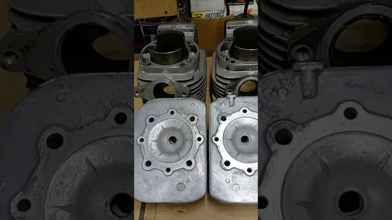 yamaha phazer heads, cylinders