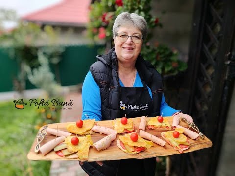 🍽️ O viziune contemporană asupra gusturilor din copilărie: sandwich cu parizer în crustă de cartofi cu parmesan.