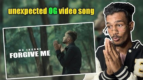 MC Insane - Forgive Me ( Official Music Video ) Manoj Dhaliya Reaction