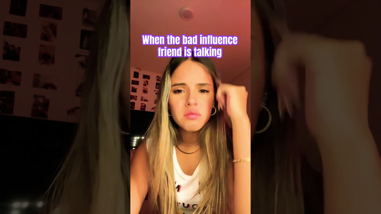 What Happens When Your Friend Is A Bad Influence?