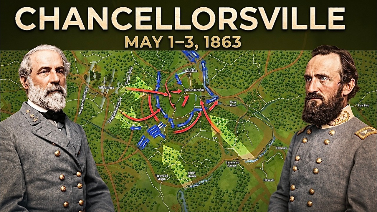 Jackson Warned Lee About Chancellorsville — The IMPOSSIBLE Victory