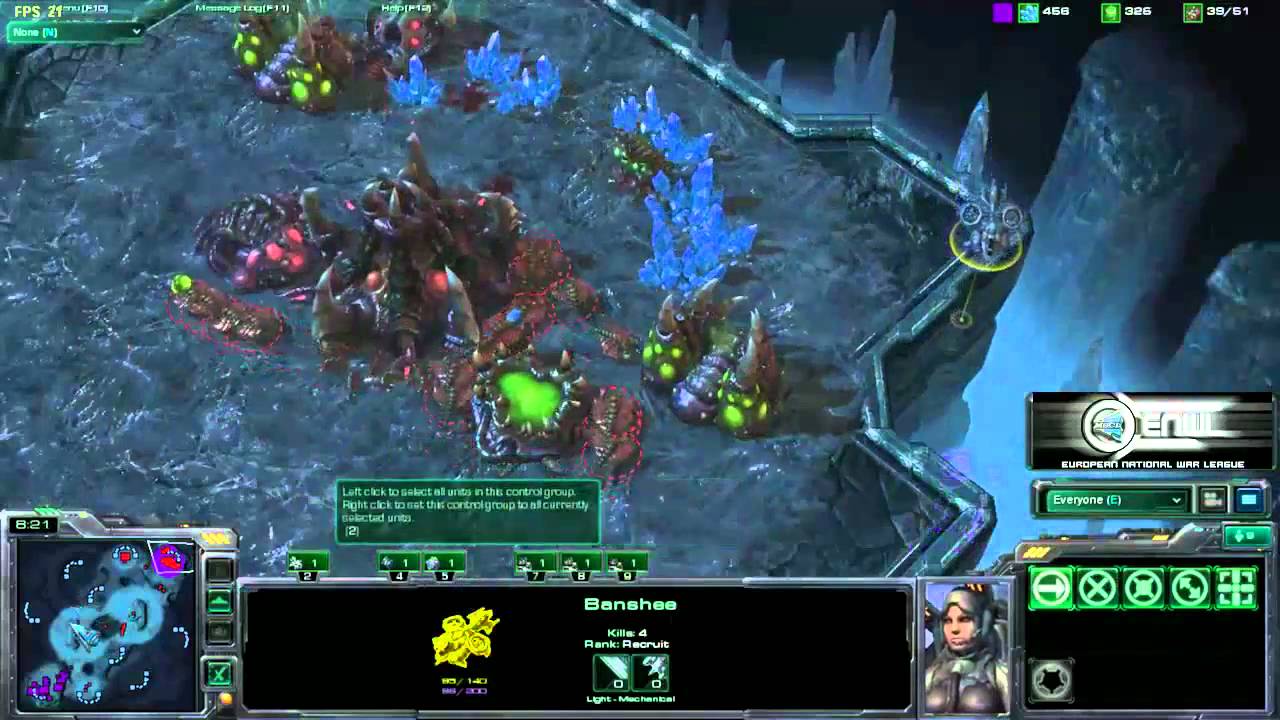 CraftCup #23 - nfteamBreach(T) v. notenoughLSD(Z) - 3. Match