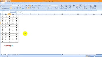 234دالة ارقام عشوائية  - Random number function-VBA-MDR234
