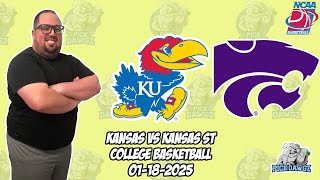Kansas vs Kansas State 1/18/25 Free College Basketball Picks and Predictions | NCAAB Picks