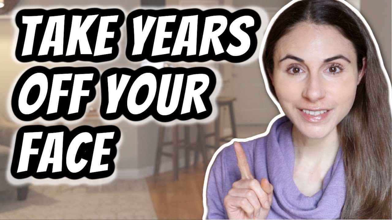 ⁣DO THIS TO TAKE YEARS OFF YOUR FACE 😮 ANTI-AGING SECRET