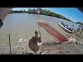 Mud Bank River Fishing - PB Gar and Soft Shell Turtle?...