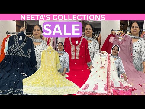 Neeta’s Collection Suit Sale Live |  Beautiful Summer Suit | For Booking 9311173718
