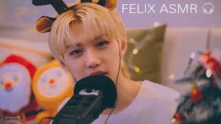 Felix ASMR , eating sounds, tapping and talking