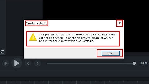 Problem fixed, This project was created in a newer version of Camtasia and cannot be opened.