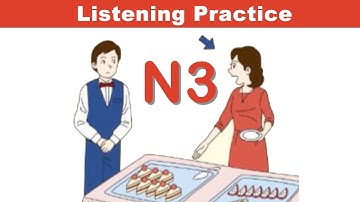 JLPT N3 CHOUKAI LISTENING PRACTICE TEST 12_2024 WITH ANSWERS #5