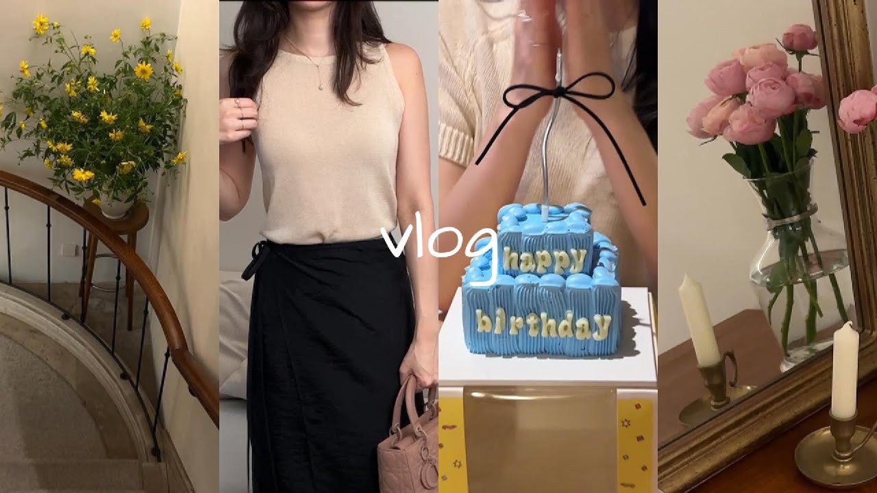 vlog l 직장인 겸 수험생 브이로그 l 출근룩ㅣ오오티디 l 투티에ㅣjw메리어트ㅣ보테가베네타ㅣ그릴도하ㅣ롯데호텔명동