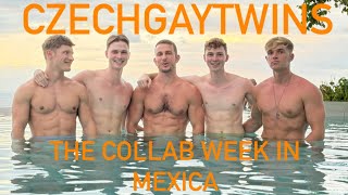What is the life of OnlyFans star looks like, the collab week in Mexica. #gay #lgbt #twins #travel