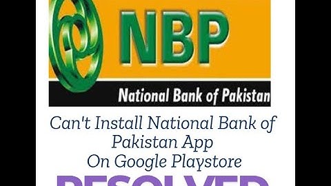 National Bank of Pakistan (NBP) App Not Working on Android | 100% Working Fix 🏦✅