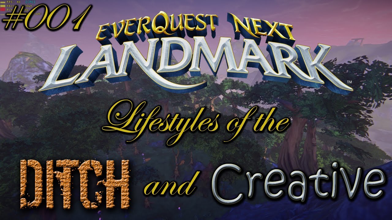 Lifestyles of the Ditch and Creative Ep001 - Pilot