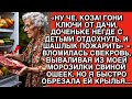 «НУ ЧЕ, КОЗА! ГОНИ КЛЮЧИ ОТ ДАЧИ, ДОЧЕНЬКЕ НЕГДЕ С ДЕТЬМИ ШАШЛЫК ПОЖАРИТЬ»  ВЛОМИЛАСЬ СВЕКРОВЬ