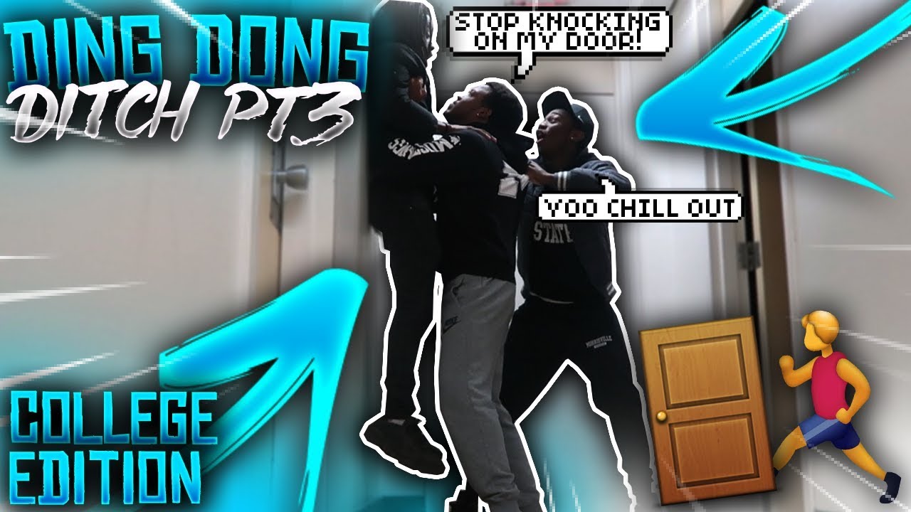 EXTREME DING DONG DITCH PART 3!! | COLLEGE EDITION *GONE COMPLETELY WRONG*