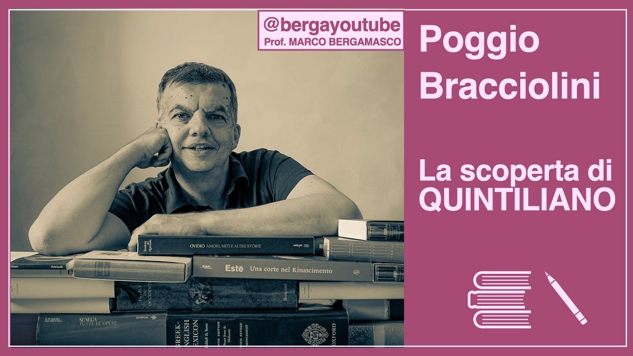 Poggio Bracciolini, La scoperta di Quintiliano.